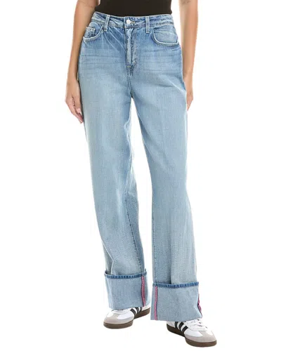 L Agence L'agence Miley Ultra High-rise Emerson Wide Leg Jean In Blue