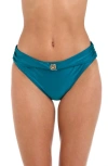 L Agence Miya Bikini Bottom In Blue