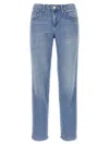 L Agence Nevia Five-pocket Jeans In Blue