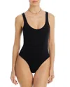 L Agence Nica Scoop-neck Tank Bodysuit In Black