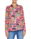 L Agence L'agence Nina Silk Blouse