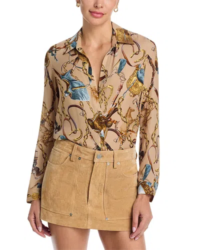 L'AGENCE L'AGENCE NINA SILK BLOUSE