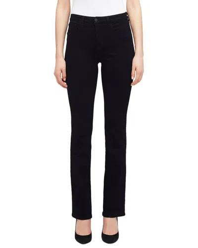 L Agence L'agence Oriana High-rise Straight Jean In Black