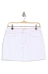 L Agence L'agence Paris Denim Micro Miniskirt