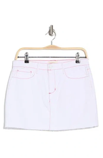 L Agence L'agence Paris Denim Micro Miniskirt