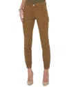L Agence L'agence Patton Brown Olive Skinny Leg Jean In Brown