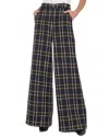 L'agence Livvy Sequined Tweed Trousers In Multi