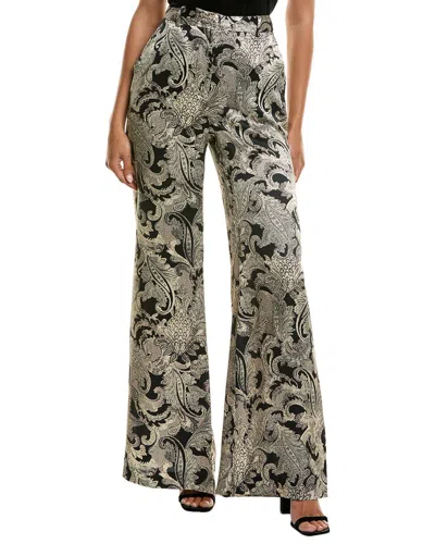 L Agence L'agence Pilar Wide Leg Silk Pant