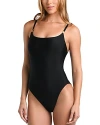 L Agence Remi One-piece Swimsuit In Black In Black