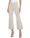 L Agence Ren Metallic Knit Flare Pants