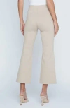 L'agence Ren Flare Leg Pants In Pale Khaki