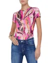 L'agence Ressi Buckle Sweater In Pink