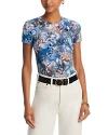 L AGENCE L'AGENCE RESSI BUTTERFLY TOP