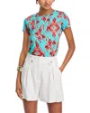 L Agence Ressi Short-sleeve Printed Tee
