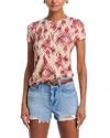 L Agence L'agence Ressi Crewneck Tee In Multi