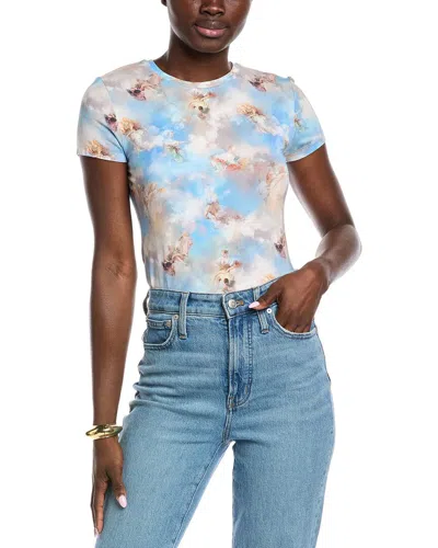 L Agence L'agence Ressi Renaissance T-shirt In Blue