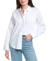 L Agence L'agence Ripley Oversized Button-down Blouse