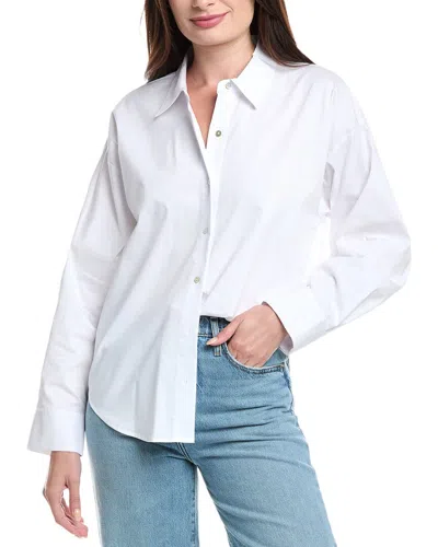 L Agence L'agence Ripley Oversized Button-down Blouse