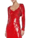 L Agence Rocco Sequin Shrug