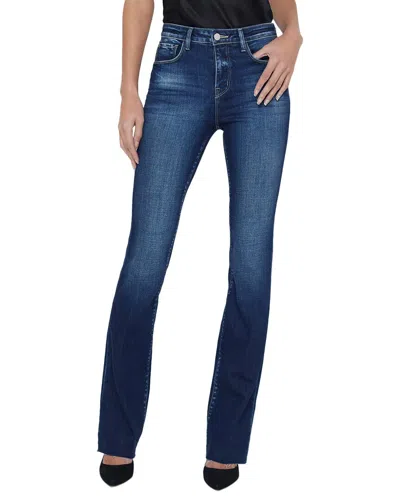 L Agence L'agence Ruth High-rise Lavelle Straight Leg Jean In Blue
