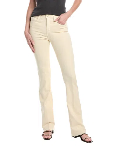 L Agence L'agence Ruth High-rise Straight Creme Brulee Jean In White