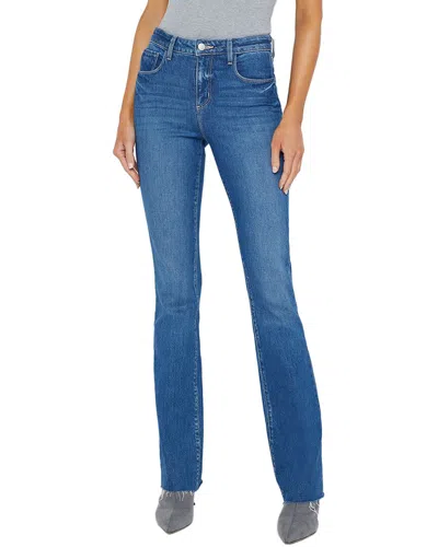 L Agence L'agence Ruth High-rise Straight Jean In Blue