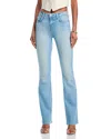 L Agence L'agence Ruth Mid Rise Straight Jeans In Barker
