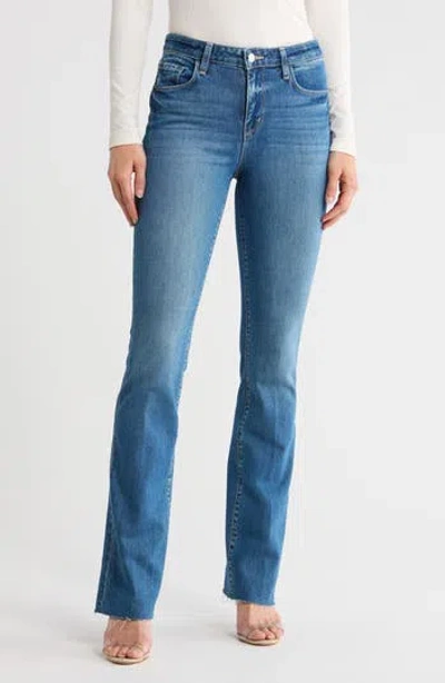 L Agence L'agence Ruth Raw Hem Straight Leg Jeans