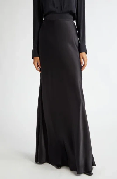 L'AGENCE L'AGENCE RYKER BIAS CUT SILK MAXI SKIRT