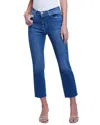 L'agence Sada High Rise Crop Slim Jean In Blue