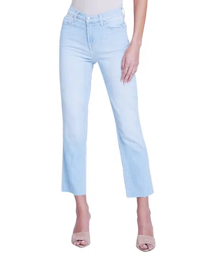 L Agence L'agence Sada High-rise Crop Slim Jean In Blue