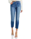 L Agence Sada High Rise Slim Crop Jeans In Cambridge