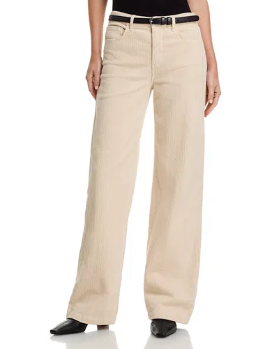 L Agence L'agence Scottie Corduroy Jeans In Barrel In Neutral