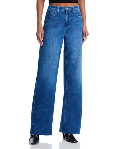 L Agence L'agence Scottie High Rise Wide Leg Jeans In Apollo