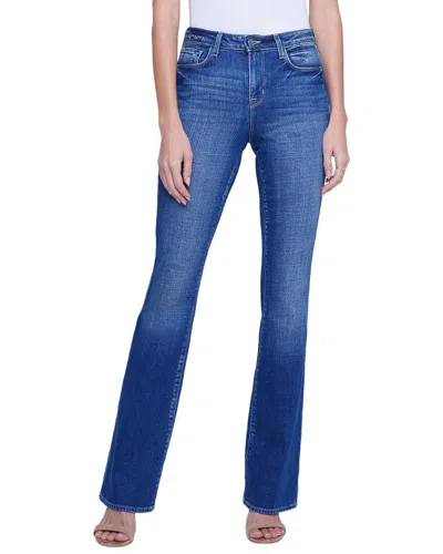 L Agence L'agence Selma High Rise Sleek Baby Boot Jean In Blue