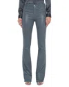 L Agence Sneeki Straight Jean In Dark Shadow In Gray