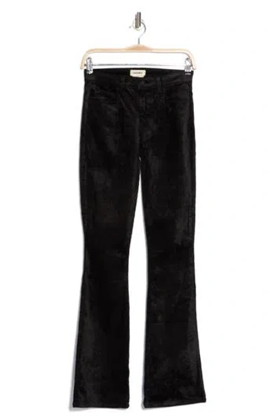 L Agence L'agence Selma High Waist Baby Boot In Black
