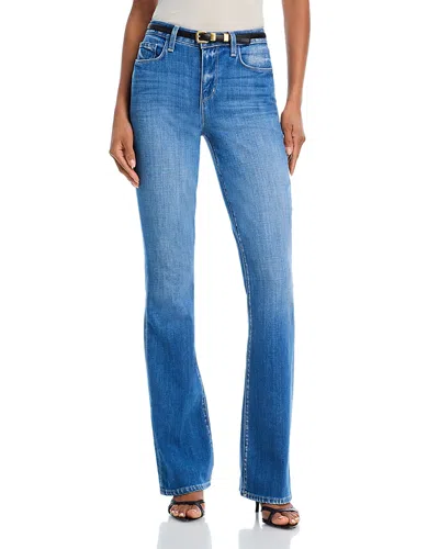 L'AGENCE L'AGENCE SELMA MID RISE BABY BOOT JEANS IN ROSALES
