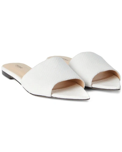 L Agence L'agence Serena Leather Sandal In White
