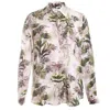 L Agence Multicolor Silk Shirt In Multicolor