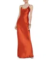 L Agence Charmaine Silk Gown In Clay