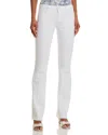 L Agence L'agence Sneeki Straight Leg Jeans In Blanc In Blanc