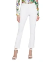 L Agence L'agence Tati High Rise Micro Boot Jeans In Blanc Coat In Blanc Coated