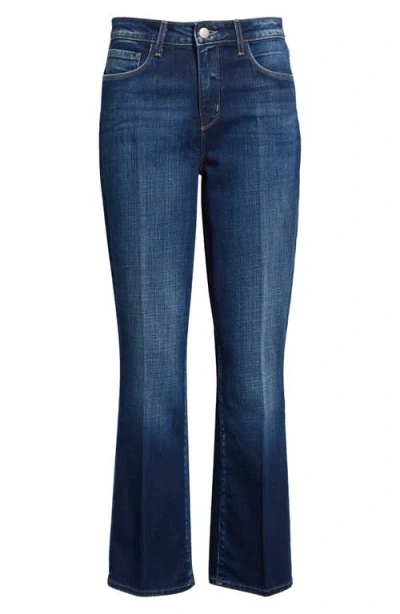 L Agence L'agence Tati High Waist Crop Micro Bootcut Jeans In Haven