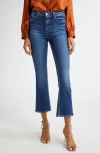 L Agence L'agence Tati High Waist Crop Micro Bootcut Jeans In Desoto