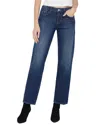 L Agence L'agence Tatum Low Rise Stovepipe Jeans In Blue