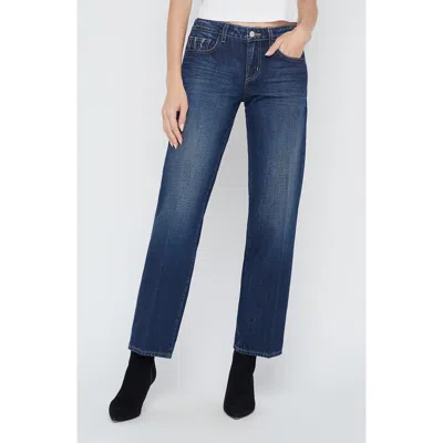 L Agence L'agence Tatum Low Rise Stovepipe Jeans In Merrit