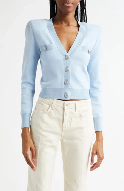 L Agence L'agence Taya Crop Cardigan