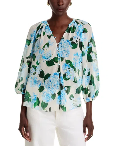 L'AGENCE L'AGENCE TEAGAN DOLMAN SLEEVE BLOUSE