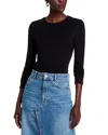 L Agence L'agence Tess Tee In Black